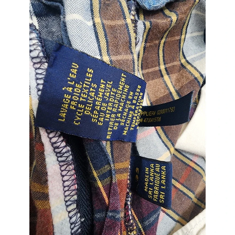 Polo Ralph Lauren India Madras Plaid Chino Shorts Classic Fit 6
